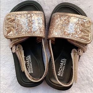 Michael Kors Girl's Baby Gear Slide Sandals
